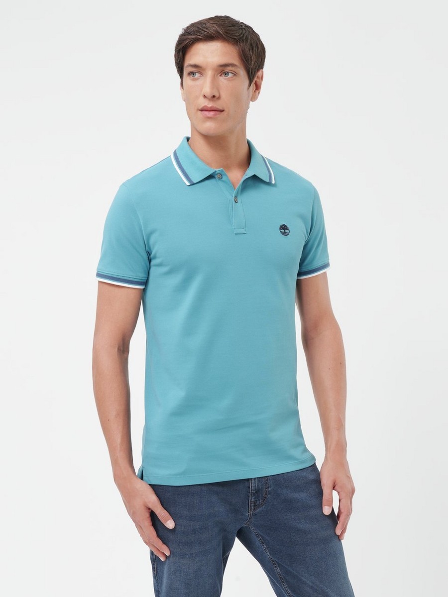 Mann Timberland | Timberland - Polo Ss Tipped Polo