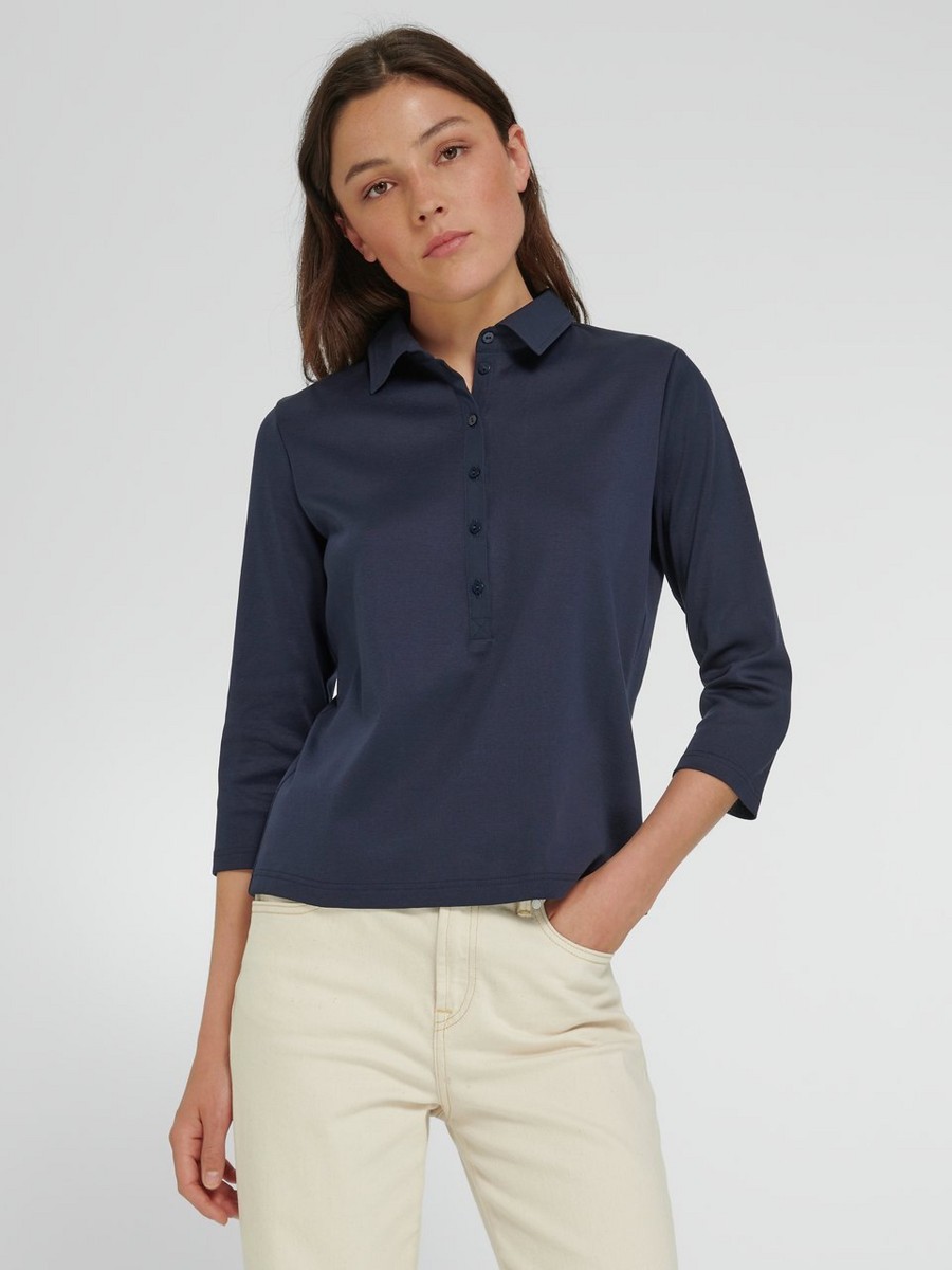 Frauen Efixelle | Efixelle Das Poloshirt Aus 100 % Baumwolle