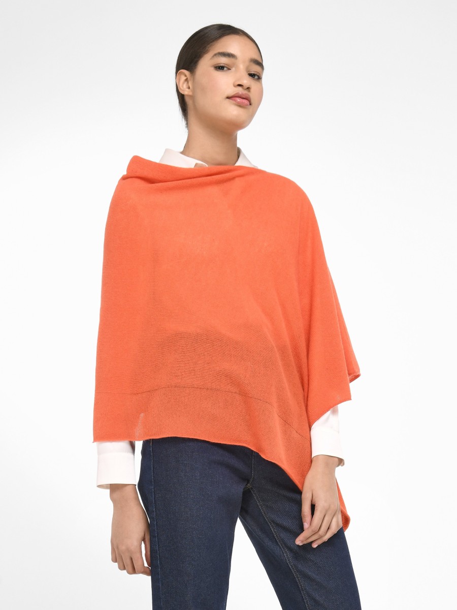 Frauen Peter Hahn Kaschmir | Peter Hahn Cashmere Der Poncho Aus 100 % Kaschmir