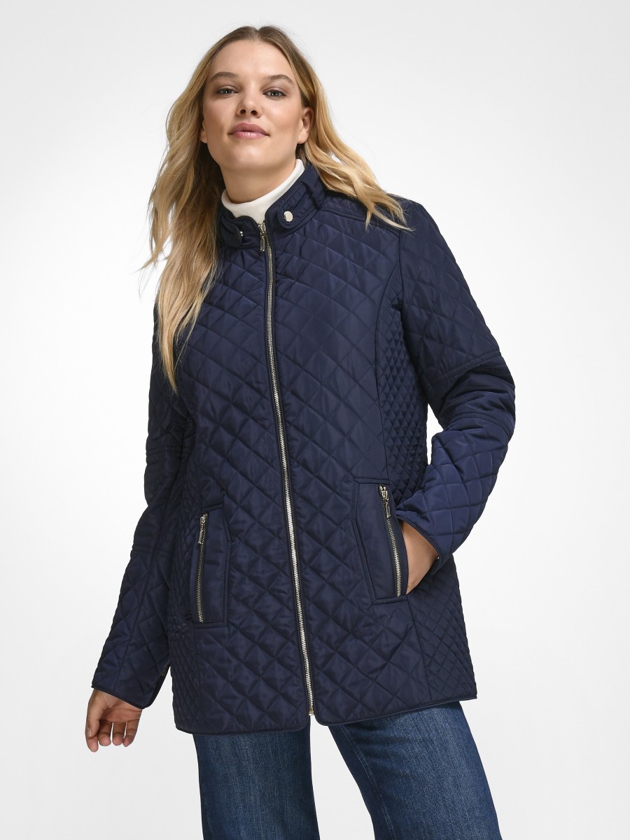 Grose Grosen Anna Aura | Anna Aura Die Steppjacke Aus 100 % Polyester