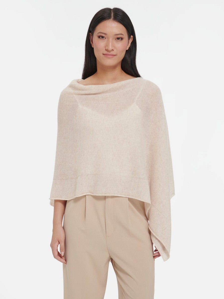 Frauen Peter Hahn Kaschmir | Peter Hahn Cashmere Der Poncho Aus 100 % Kaschmir