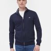 Mann HANDSCHUH | Gant Superfeiner Lammwoll-Cardigan Mit Reisverschluss