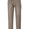 Frauen Eichenholz | Oakwood 7/8-Lederhose