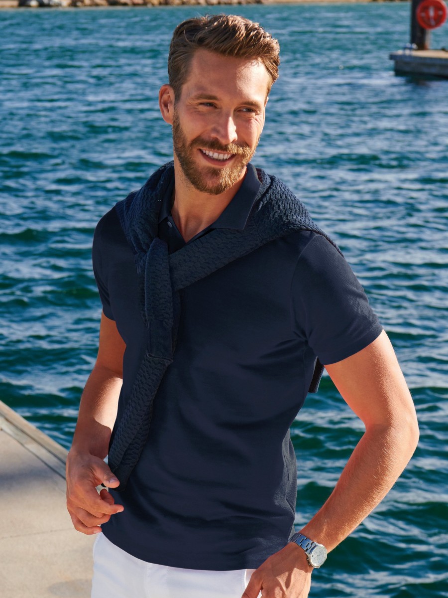 Mann Louis Sayn | Louis Sayn Das Poloshirt Aus 100 % Baumwolle