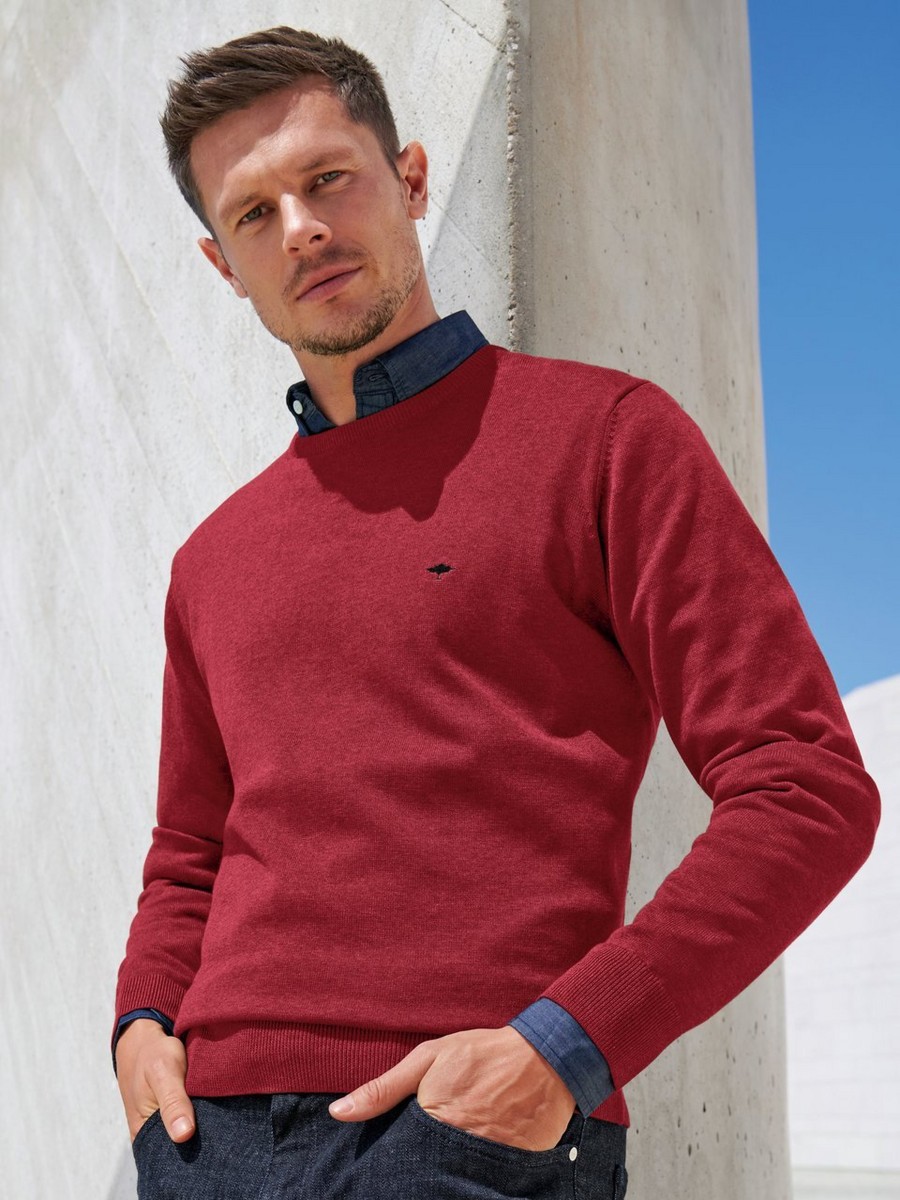 Mann Fynch Hatton | Fynch Hatton Der Pullover Aus 100 % Baumwolle