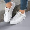 Frauen Paul Green | Paul Green Sneakers Aus Kalbsnappaleder